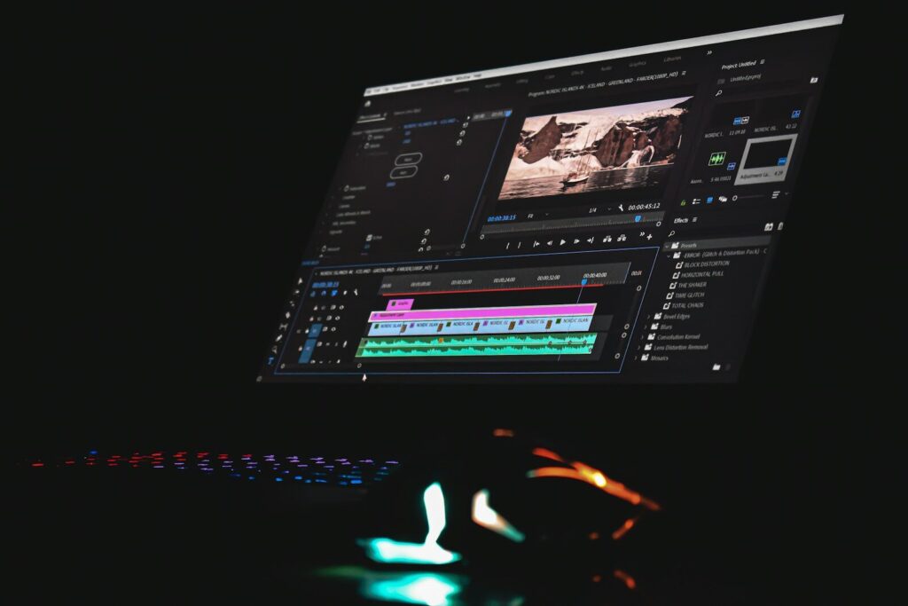 Kreative Filtereffekte auf beeindruckenden Fotos.